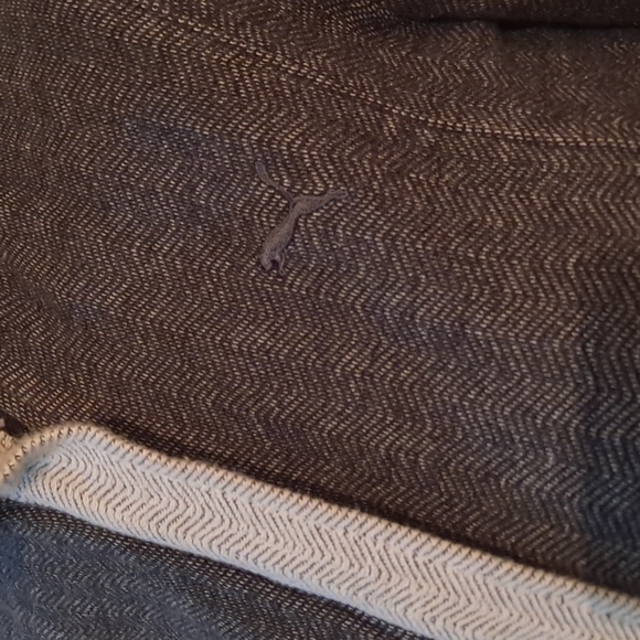Puma athletic Activewear cardigan jacket size xs gray white - Picture 7 of 7